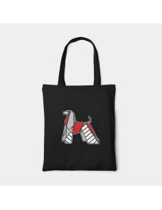 Shopper Bag Borsa Pop Origami Afghan Hound