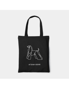 Shopper Bag Borsa Origami Afghan Hound 2