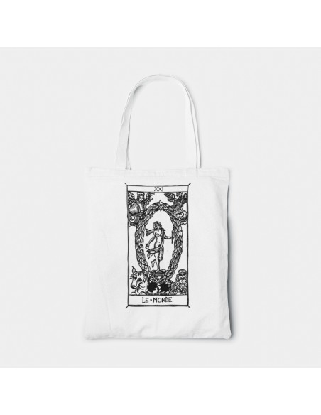 Shopper Bag Tarot De Marseille Bag Le Monde XXI