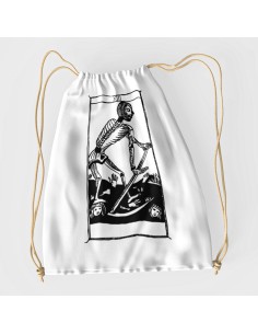 Sacca Drawstring bag shopper bag"Tarot De Marseille"...