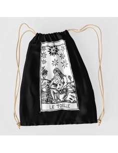 Sacca Drawstring bag shopper bag"Tarot De Marseille"...