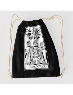 Sacca Drawstring bag shopper bag"Tarot De Marseille"...