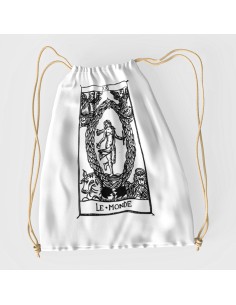 Sacca Drawstring bag shopper bag"Tarot De Marseille"...