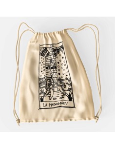 Sacca Drawstring bag shopper bag"Tarot De Marseille"...