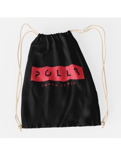 Drawstring Bag Sacca Polla Stampa Rosso 2