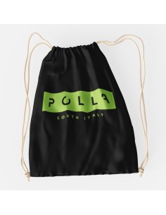 Drawstring Bag Sacca Polla Stampa Verde 2