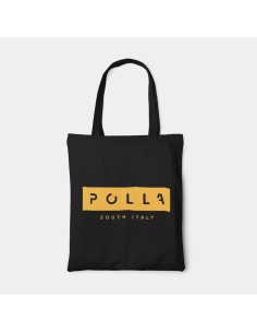 Shopper Bag Borsa Polla Stampa Giallo 2