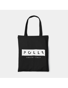 Shopper Bag Borsa Polla Stampa Bianco 2