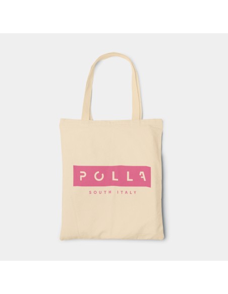Shopper Bag Polla Bag Fuchsia Print