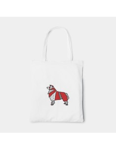 Shopper Bag Borsa Pop Origami Australian Shepherd 2