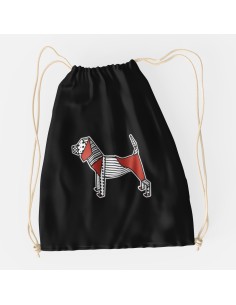 Drawstring Bag Sacca Pop Origami Beagle 2