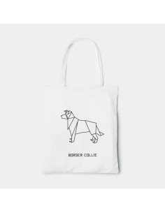 Shopper Bag Borsa Origami Border Collie 2