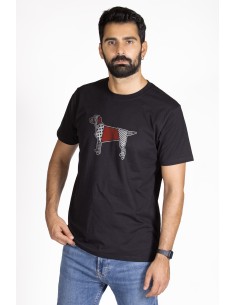 T-shirt Men's Pop Origami Labrador 2