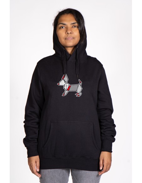 Pop Origami Chihuahua Women's Hooded Sweatshirt