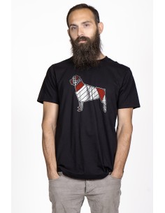 T-shirt Men's Pop Origami Rottweiler
