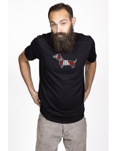 T-shirt Men's Pop Origami Dachshund 2