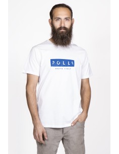 T-shirt Men's Polla Blue Print 2