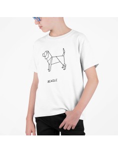 Kids Origami Beagle T-Shirt