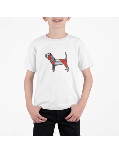 Kids Pop Origami Beagle T-Shirt