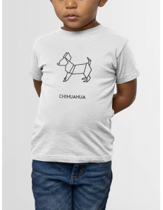 Kids Origami Chihuahua T-Shirt