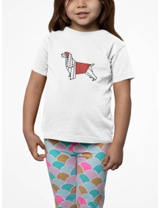 Kids Pop Origami Cocker Spaniel T-Shirt