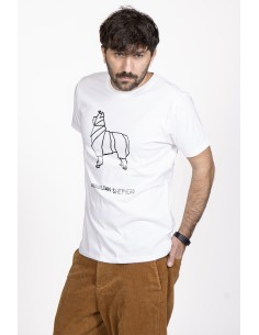 T-shirt Men's Origami Australian Shepherd