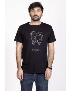 T-shirt Men's Origami Chow Chow 2
