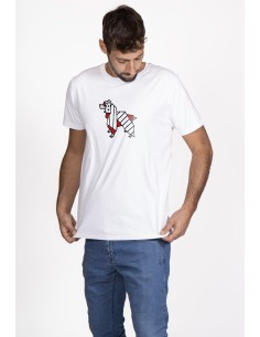 T-shirt Men's Pop Origami Springer Spaniel 2