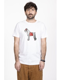 T-shirt Men's Pop Origami Schnauzer 2
