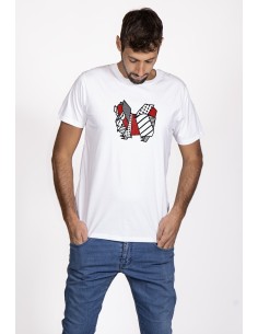 T-shirt Men's Pop Origami Japanese Chin