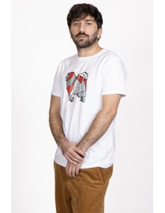 T-shirt Men's Pop Origami Chow Chow 2