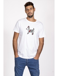 T-shirt Men's Pop Origami Chihuahua