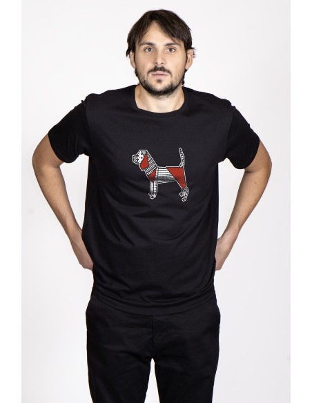 T-shirt Men's Pop Origami Beagle