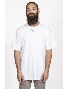 Men's Origami Mini Unicorn "Pride Unfolded" Oversize T-shirt 2