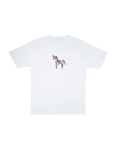 T-shirt Oversize Donna Origami Unicorn "Pride Unfolded"