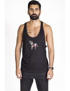 Men's Origami Unicorn "Pride Unfolded" Tank Top 2