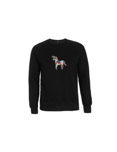 Felpa Girocollo Uomo Origami Unicorn "Pride Unfolded"