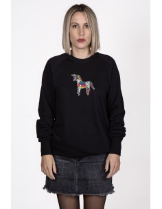 Felpa Girocollo Donna Origami Unicorn "Pride Unfolded" 2