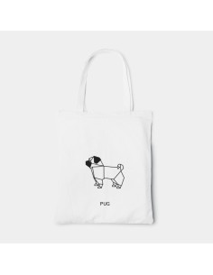 Shopper Bag Origami Pug Bag 2