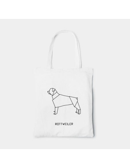 Shopper Bag Borsa Origami Rottweiler