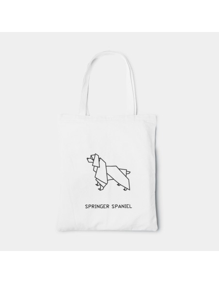 Shopper Bag Borsa Origami Springer Spaniel
