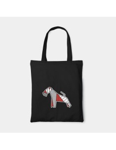 Shopper Bag Borsa Pop Origami Fox Terrier