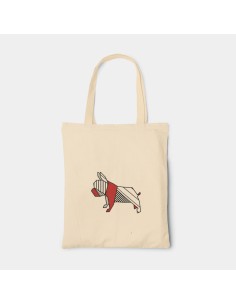 Shopper Bag Borsa Pop Origami French Bulldog
