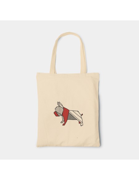 Shopper Bag Borsa Pop Origami French Bulldog