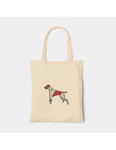 Shopper Bag Borsa Pop Origami German Drahthaar 2