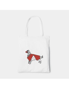 Shopper Bag Borsa Pop Origami Golden Retriever 2