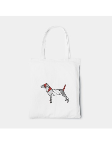Shopper Bag Borsa Pop Origami Jack Russell