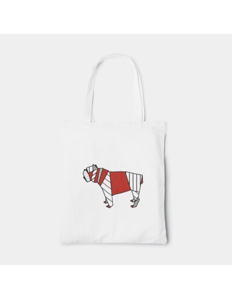 Shopper Bag Pop Origami Bulldog Bag