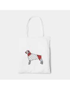 Shopper Bag Pop Origami Rottweiler Bag 2