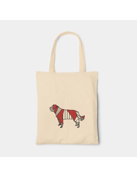 Shopper Bag Pop Bag Origami Saint Bernard